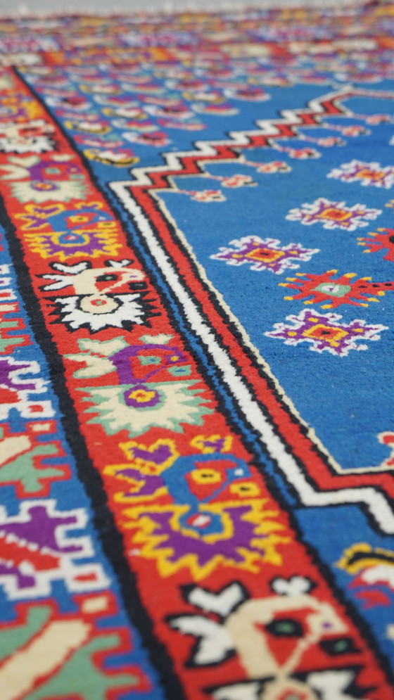 Image 1 of Kleurrijk Vintage Vloerkleed Met Patroon 280x145cm