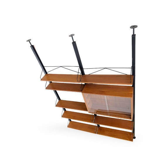 Image 1 of Original Midcentury Poul Cadovius Wandregal Royal Cado 1960 Teak5