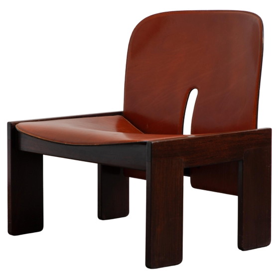 Afra & Tobia Scarpa Artona Poltrona in Pelle Maxalto 1980 – Poltrone, Leather (photo 2 of 26)