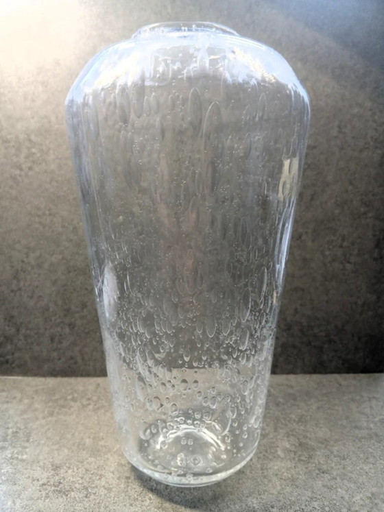 Beautiful vintage KEUCO Bleikristall vase, 1970s, Crystal, Glass, Transparent (photo 3 of 6)