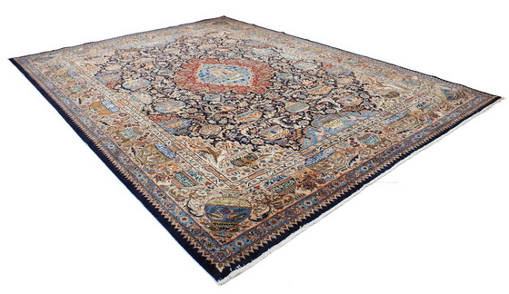 Image 1 of Tapis persan original noué à la main Kashmar Fein Paradise Design 411 X 307 cm Top Condition