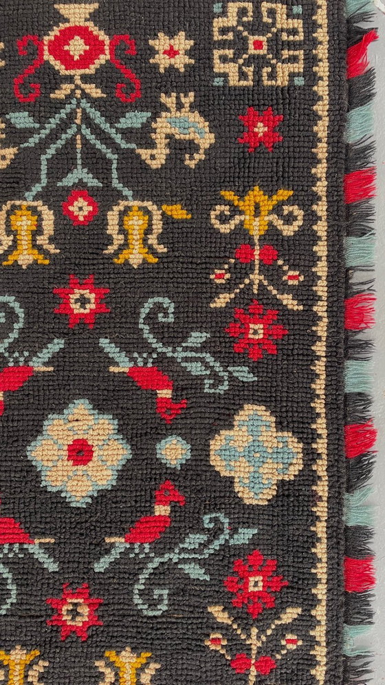 Image 1 of Wandtapijt Decoratief Tapijt Wol Frankrijk Vintage