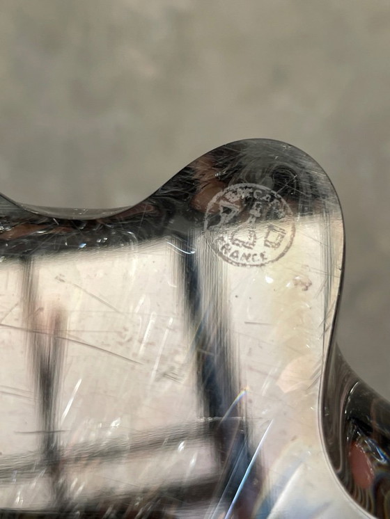 Image 1 of Vintage French Baccarat Table Lamp