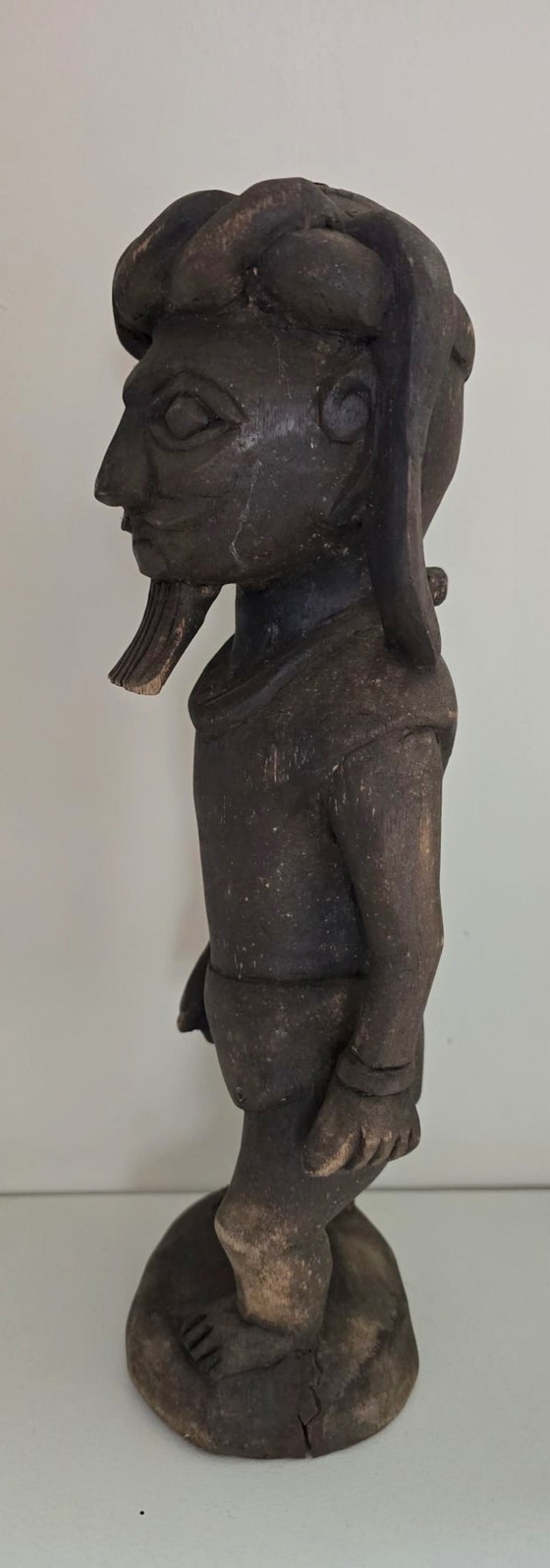 Image 1 of Seltene holzgeschnitzte Statue aus Sumatra