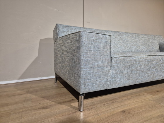 Image 1 of Jame Saar - 3 Seater Sofa - Turquoise - Fabric - Design