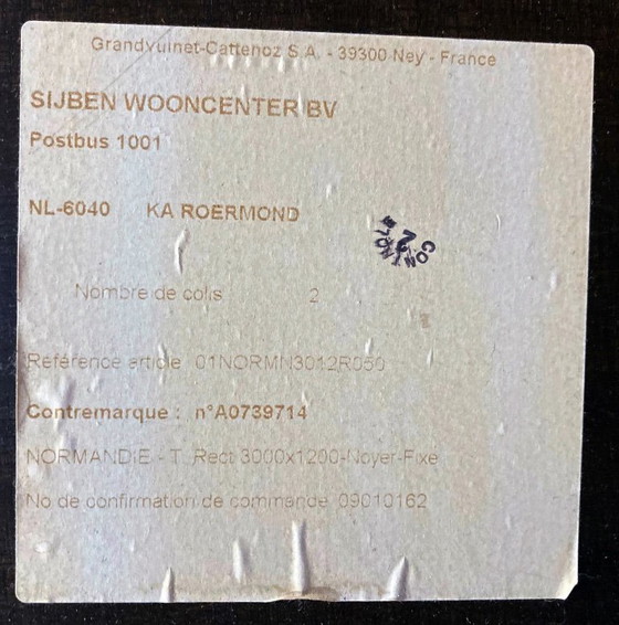 Image 1 of Table monumentale, 300 x 120 cm