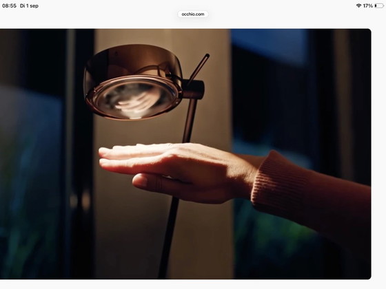 Occhio Sento Lettura – Floor lights, Metal (photo 3 of 6)