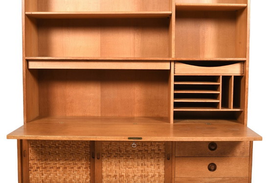 Image 1 of Meuble Hans J. Wegner avec bureau intégré, années 1960