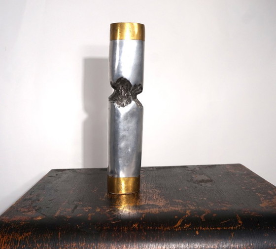 Image 1 of Scultura brutalista di Marshall Disenos, portacandele di David Marshall, 1980