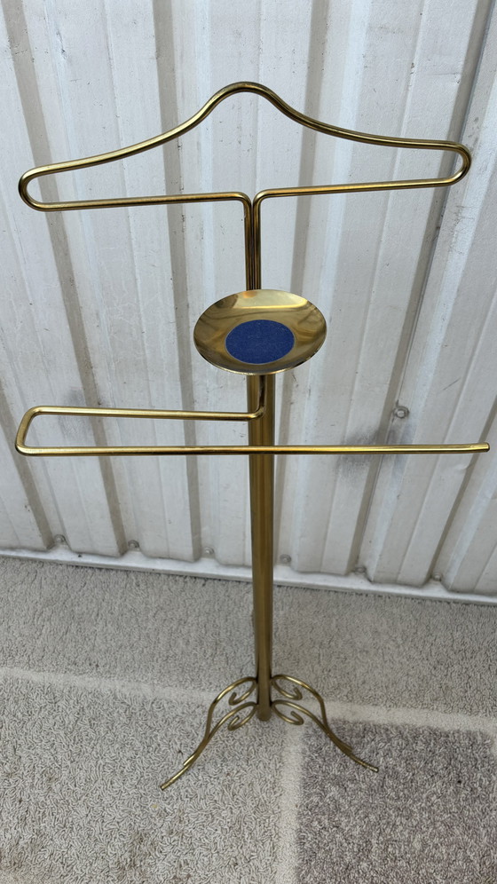 Image 1 of Vintage koperen dressboy Italiaans design jaren 60