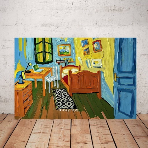 Photo printed on plexiglass / Vincent Van Gogh revisited / Limited edition