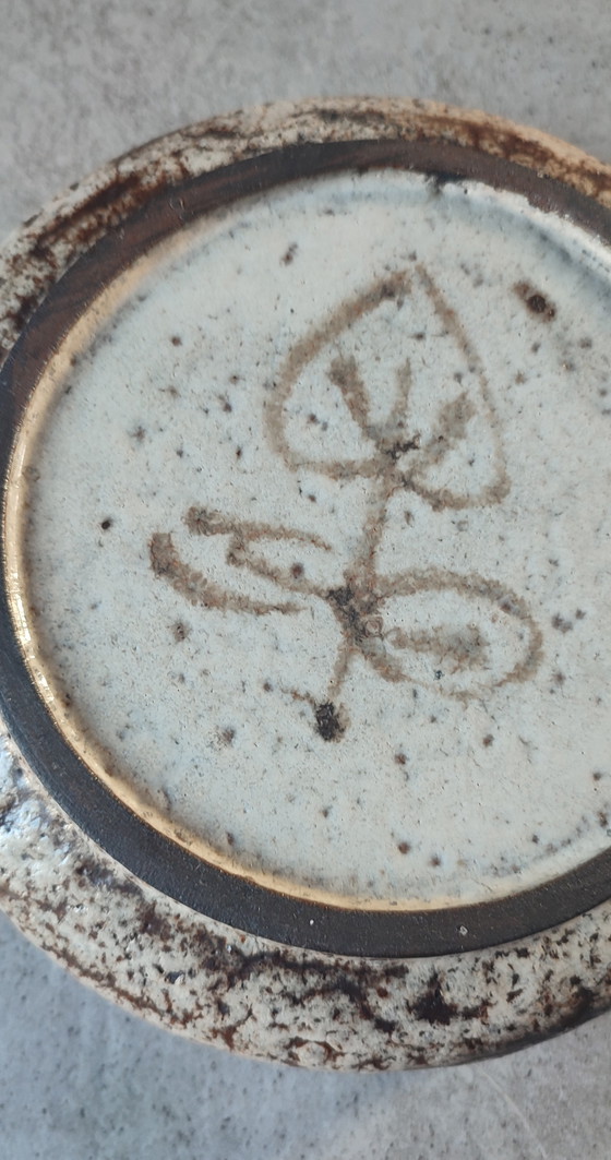 Image 1 of Ceramic bowl by Gustave Reynaud, Le Mûrier workshop, Vallauris