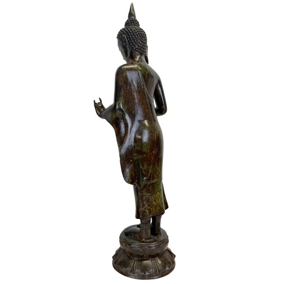 Buda javanés antiguo – Estilo Majapahit Revival – Vitarka Mudra – Esculturas (photo 6 of 11)