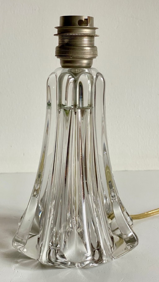 Art Deco Crystal Lamp Bases France
