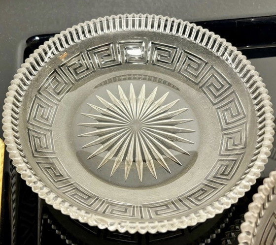 Image 1 of 4 Teller Baccarat 2/2 in antikem griechischem Schlüssel