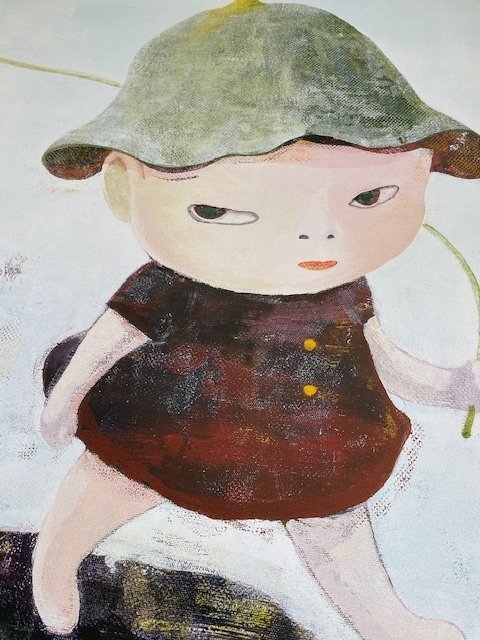 Image 1 of Yoshimoto Nara, Walk On I, 1993, Dauerleihgabe im Toyota Municipal Museum of Art, Copyright Yoshimoto Nara 2024