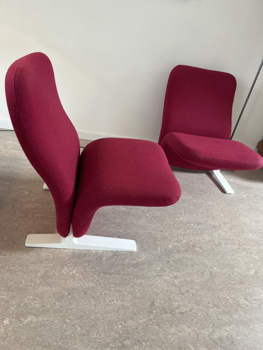 2x Artifort Pierre Paulin armchair