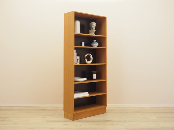 Estantería de Fresno de Domino Møbler con Balda Ajustables, Diseño Danés Años 70 – Librerías, Wood (photo 4 of 16)