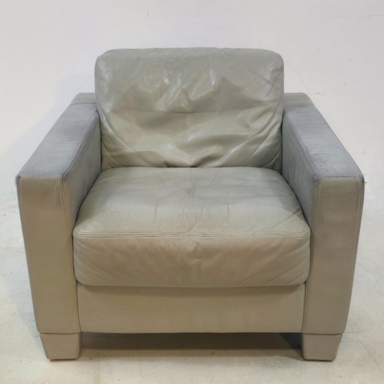 Image 1 of De sede DS 17 gruppo di seduta grigio/beige 2 sedie divano 3 posti