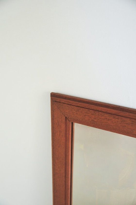 Image 1 of Miroir Art Déco en chêne