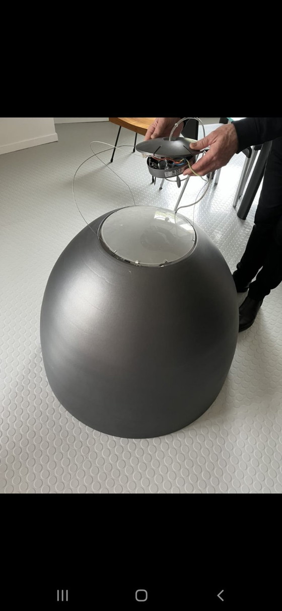 Lampada a sospensione NUR di Artémide, Artemide, Lampadari, Alluminio, Grigio (foto 3 di 7)