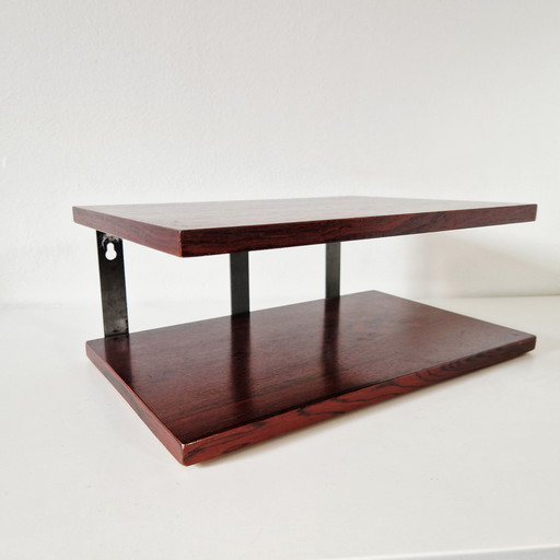 Wandplank  vintage wandrek jaren 60 telefoon plank