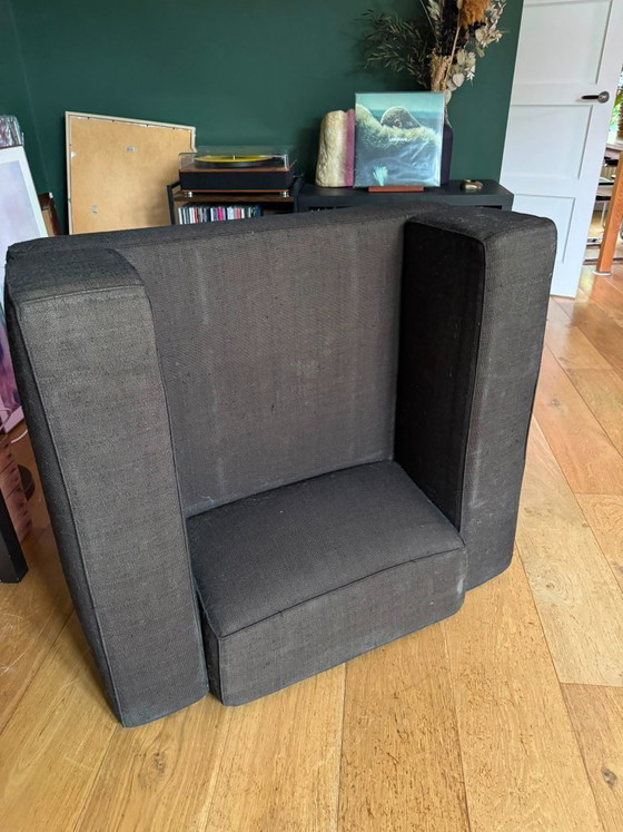 Image 1 of Poltrona Cassina Reef marrone scuro