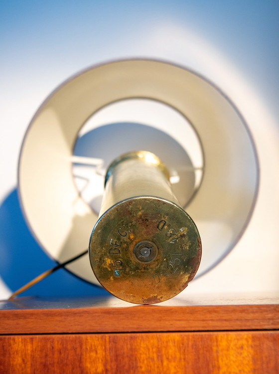 Image 1 of Lampe en Laiton, Douille d'Obus, 1920