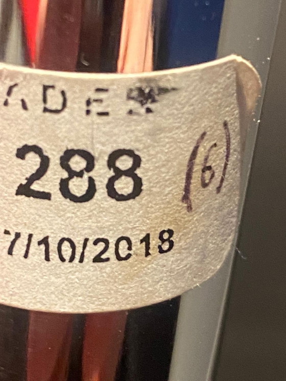 Image 1 of Set of red Italian design chairs