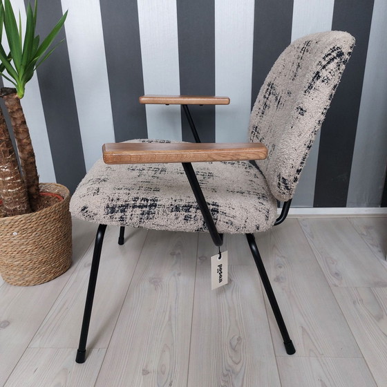 Woood, fauteuil relax merveilleusement confortable, Textile, Métal, Noir (photo 3 sur 5)