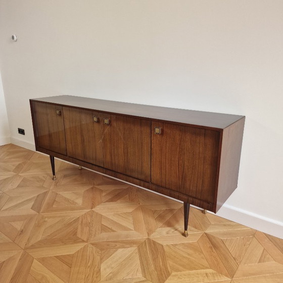 Image 1 of Mid-Century Modern Italian Mahogany Sideboard, 1960s