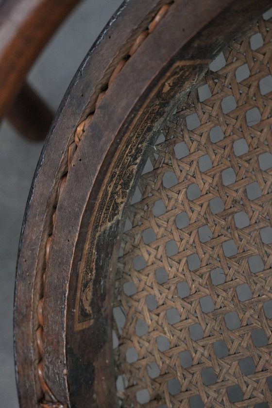 Image 1 of 6 x Wooden vintage bistro chair, Jacob & Josef Kohn Wien