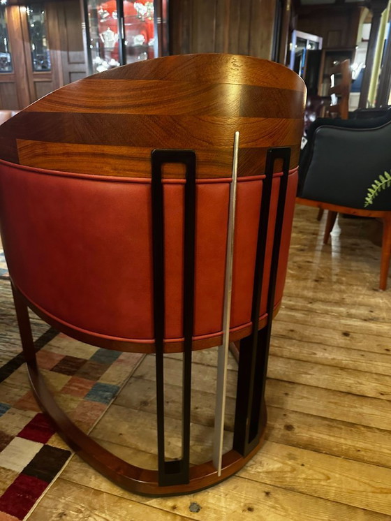 Image 1 of Ensemble de salle à manger Frits Schuitema unique en son genre : Bubinga et ébène