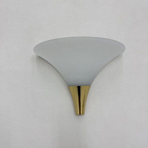 Lampe murale Glashütte Limburg, design Mid Century, années 1970
