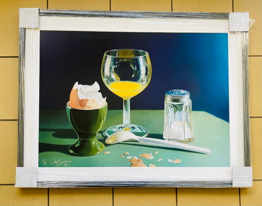 Tjalf Sparnaay – Kleines Frühstück – Offsetlithografie – 1999