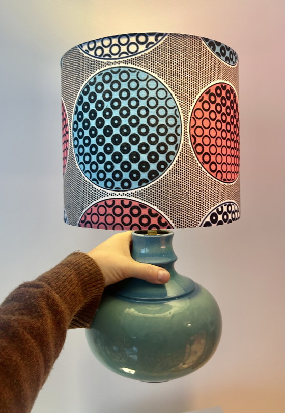 Image 1 of Akzentlampe aus seltener Jasba Vase - West German Pottery