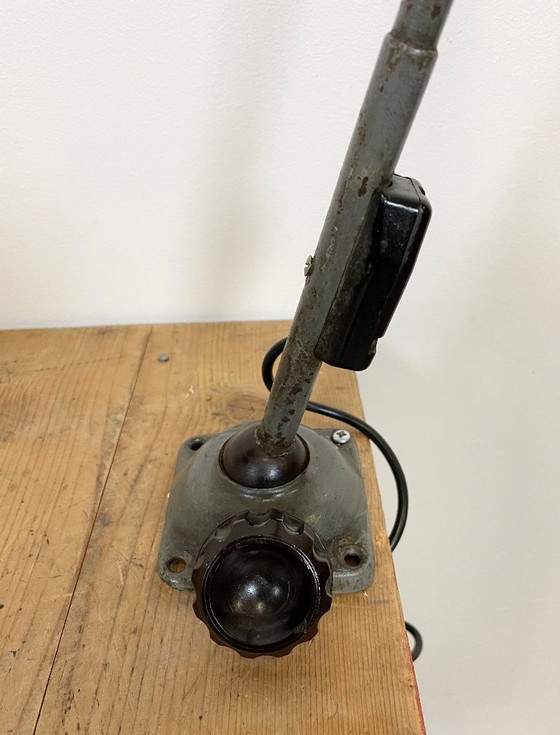 Image 1 of Large Industrial Workshop Table Lamp, 1960s