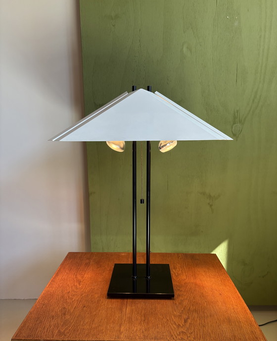 Image 1 of UMBRELLA TABLE LAMP Dijkstra DUTCH POSTMODENER DESIGN.