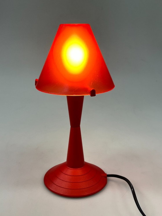 Image 1 of Vintage Veneta Lumi Tafellamp, Z2000 Serie, Memphis Stijl, Italië 