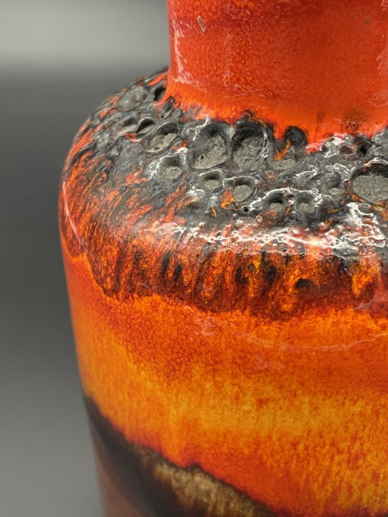 Jasba Fat Lava Vaas met oor N 602/12-25, jaren 70 – Vazen, Ceramic (photo 6 of 8)