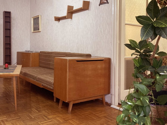 Image 1 of Jitona Wohnzimmermöbel-Set – Tschechisches Design der Mitte des 20. Jahrhunderts