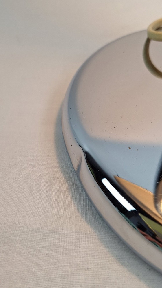 Image 1 of Robert Sonneman vintage chrome lamp