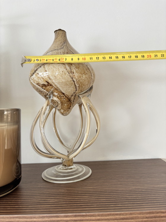 Image 1 of Handgemaakt Poolse glazen olielamp atelier Jozefina Krosno