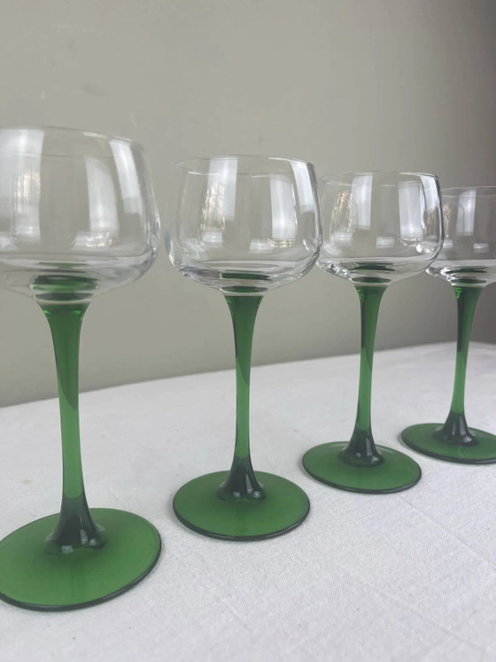4 bicchieri vintage – Bicchieri e caraffe, Crystal, Glass (photo 3 of 7)