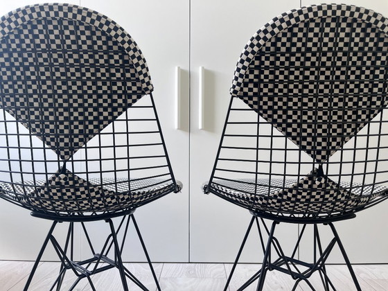 Sedia Vitra Eames Wire DKR-2 (set da 2) – Sedie da pranzo, Textile (photo 6 of 12)