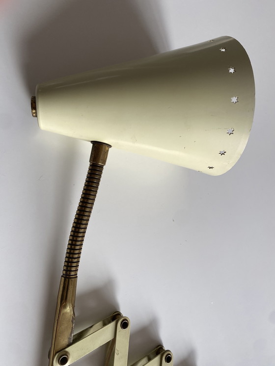 Image 1 of Lampe ciseaux Acciarri vintage - applique murale - Italie, années 1960