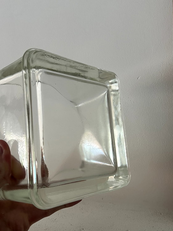 Image 1 of Lumax Taschenleerer / Aschenbecher aus Pavéglas - Le Corbusier x Charlotte Perriand - Saint-Gobain - 1960/70er Jahre