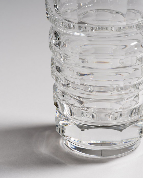 Image 1 of Vase monumental en verre bohémien brutal du Mid Century par Sklo Union, Tchécoslovaquie, années 1960
