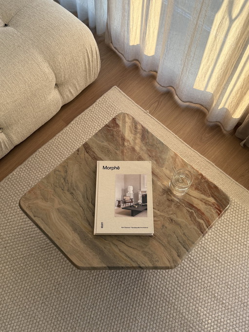 Vintage Marble Coffee Table, Italy 1970