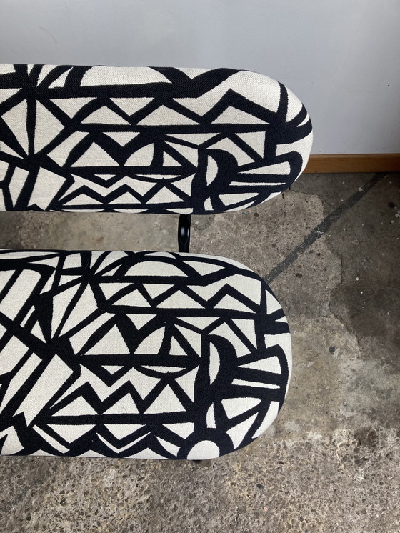 Image 1 of Pierre Frey fabric bench